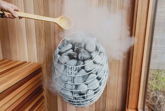 HUUM DROP 4.5STU Sauna Heater Package + FREE Stones