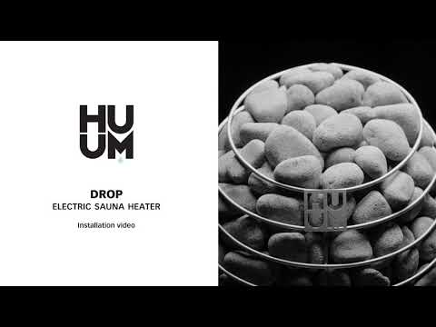 HUUM DROP 4.5STU Sauna Heater Package + FREE Stones