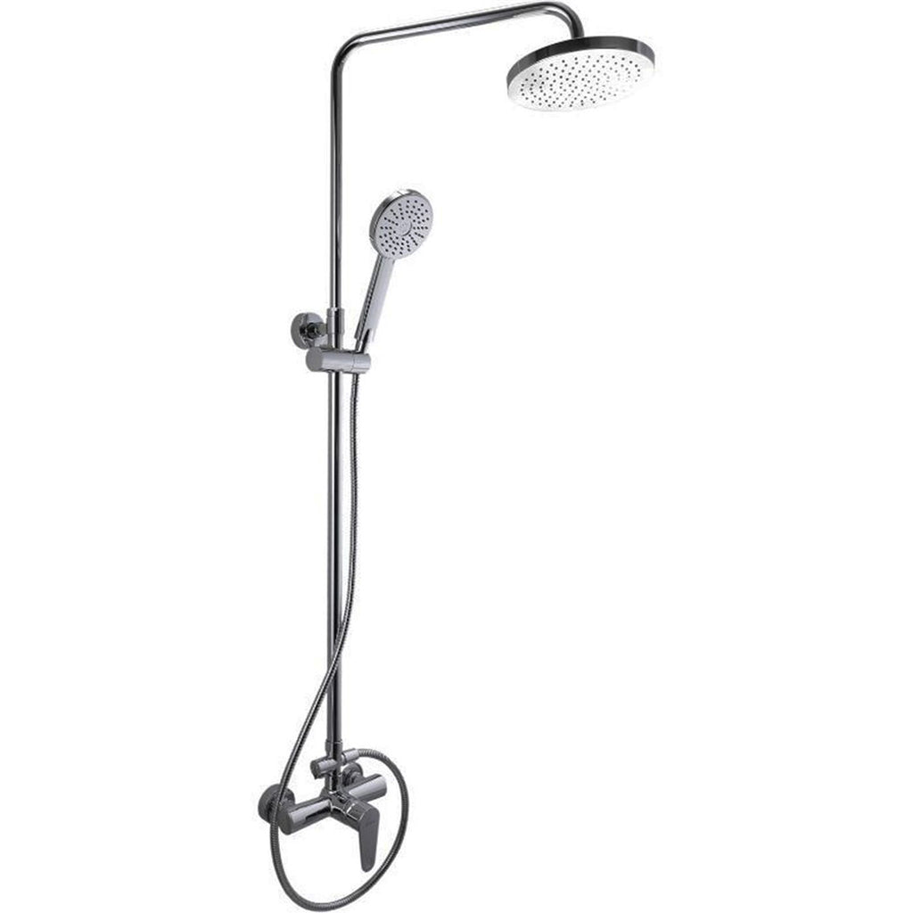 SaunaLife Barrel Shower Model R3 - Rain-Series Outdoor - 53"Wx90"H